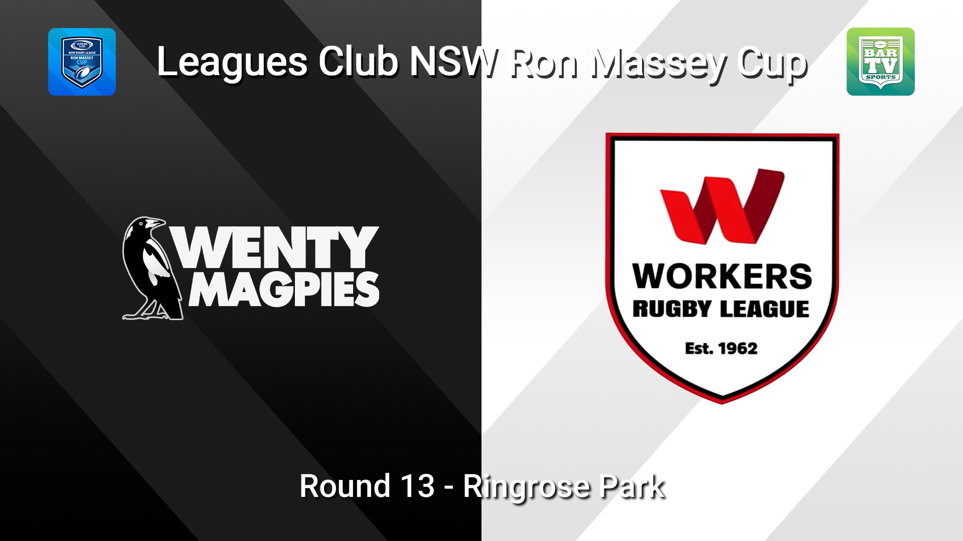 260705-video-Ron Massey Cup Round 13 - Wentworthville Magpies  v Blacktown Workers Slate Image