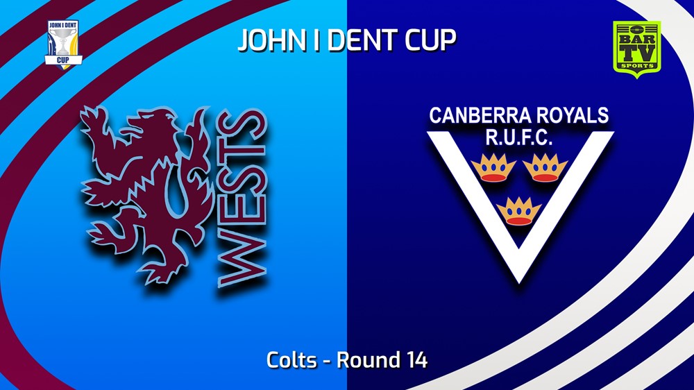 250719-video-John I Dent (ACT) Round 14 - Colts - Wests Lions v Canberra Royals Slate Image