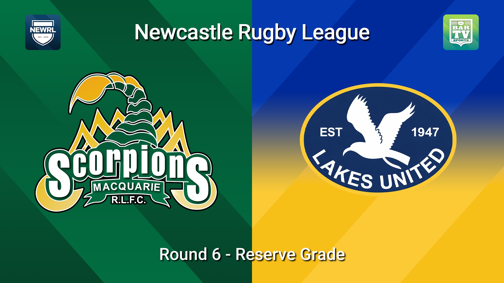 260523-video-Newcastle RL Round 6 - Reserve Grade - Macquarie Scorpions v Lakes United Seagulls Slate Image