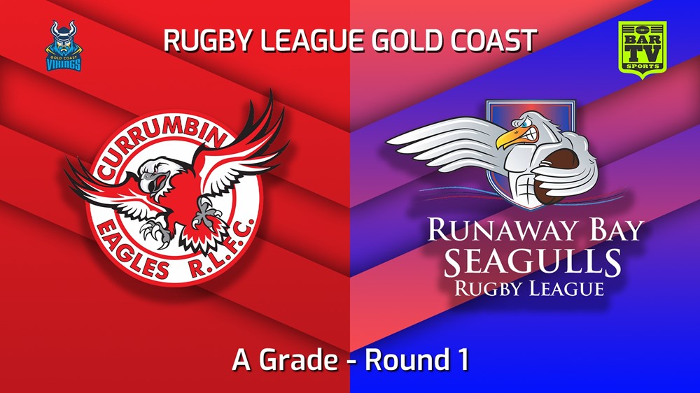 220327-Gold Coast Round 1 - A Grade - Currumbin Eagles v Runaway Bay Seagulls Slate Image