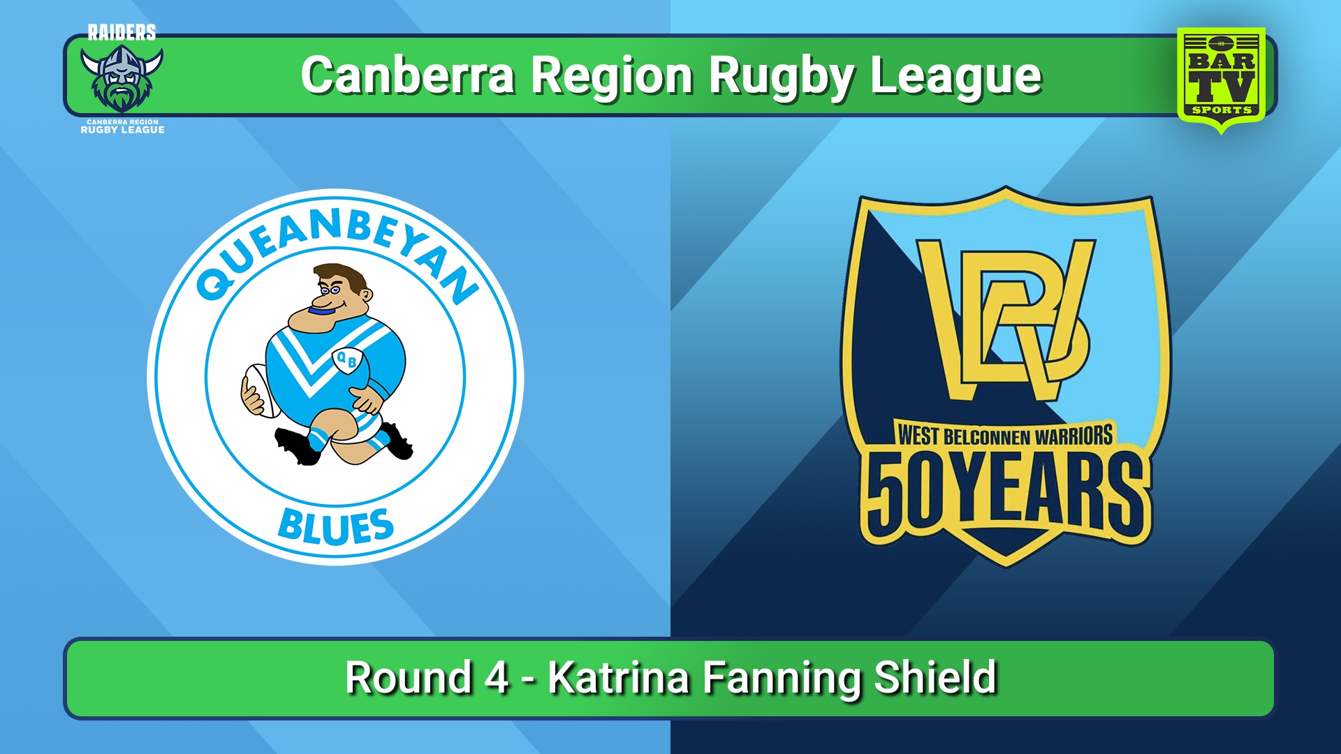 250503-video-Canberra Round 4 - Katrina Fanning Shield - Queanbeyan Blues v West Belconnen Warriors Slate Image