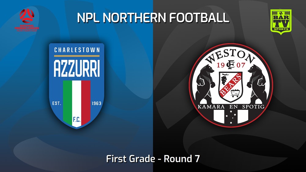 230416-NNSW NPLM Round 7 - Charlestown Azzurri FC v Weston Workers FC Slate Image