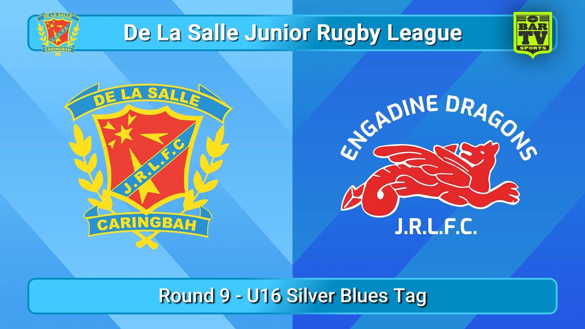 250614-video-De La Salle Round 9 - U16 Silver Blues Tag - De La Salle v Engadine Dragons Minigame Slate Image