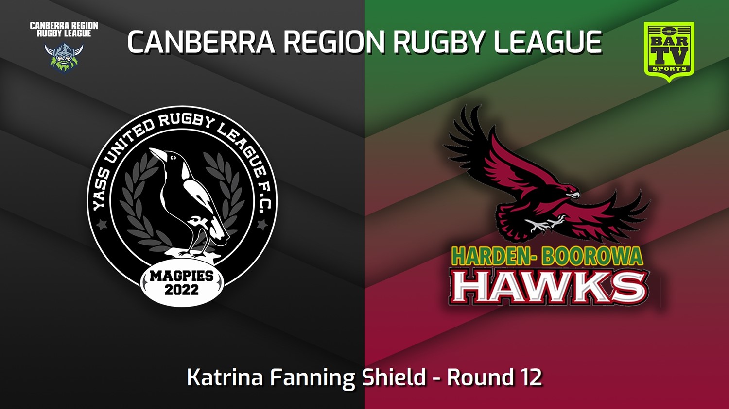 220730-Canberra Round 12 - Katrina Fanning Shield - Yass Magpies v Harden Worhawks Slate Image