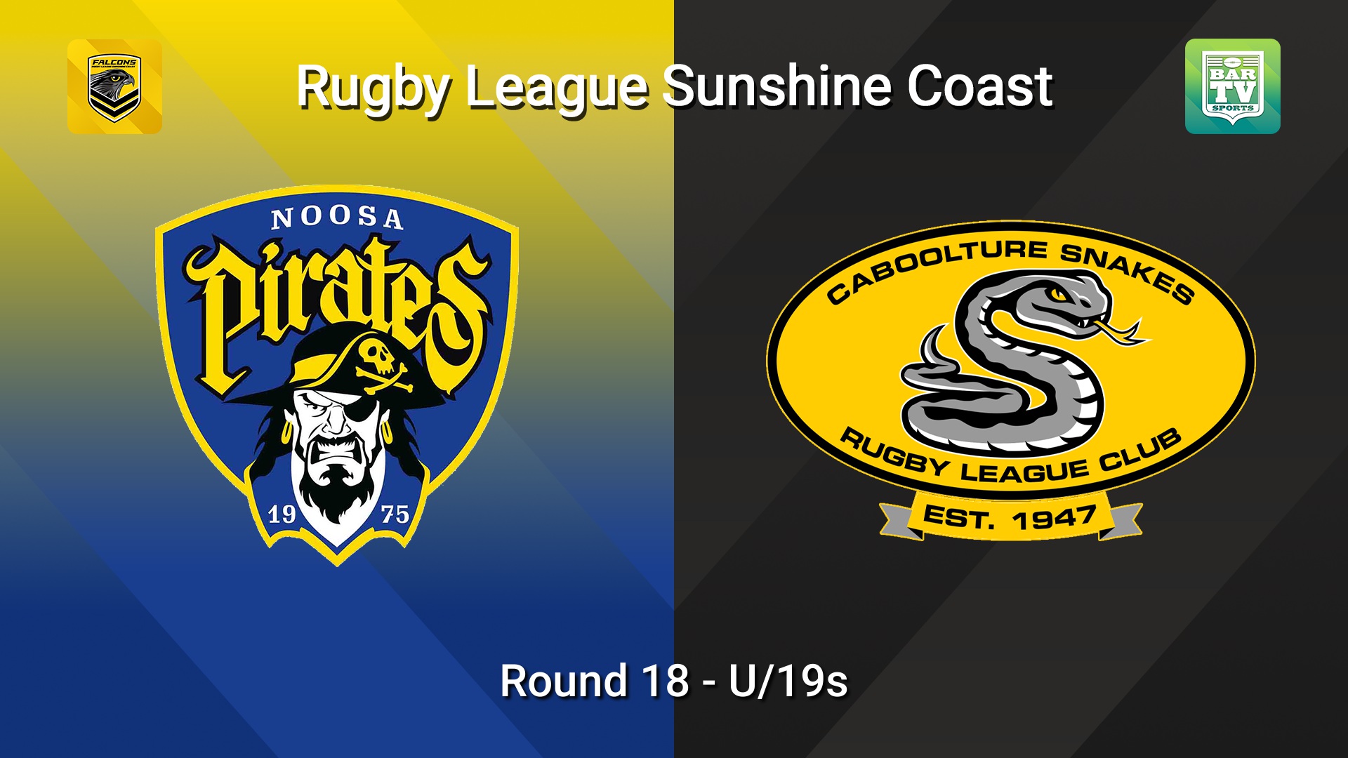 260815-video-Sunshine Coast RL Round 18 - U/19s - Noosa Pirates v Caboolture Snakes Slate Image