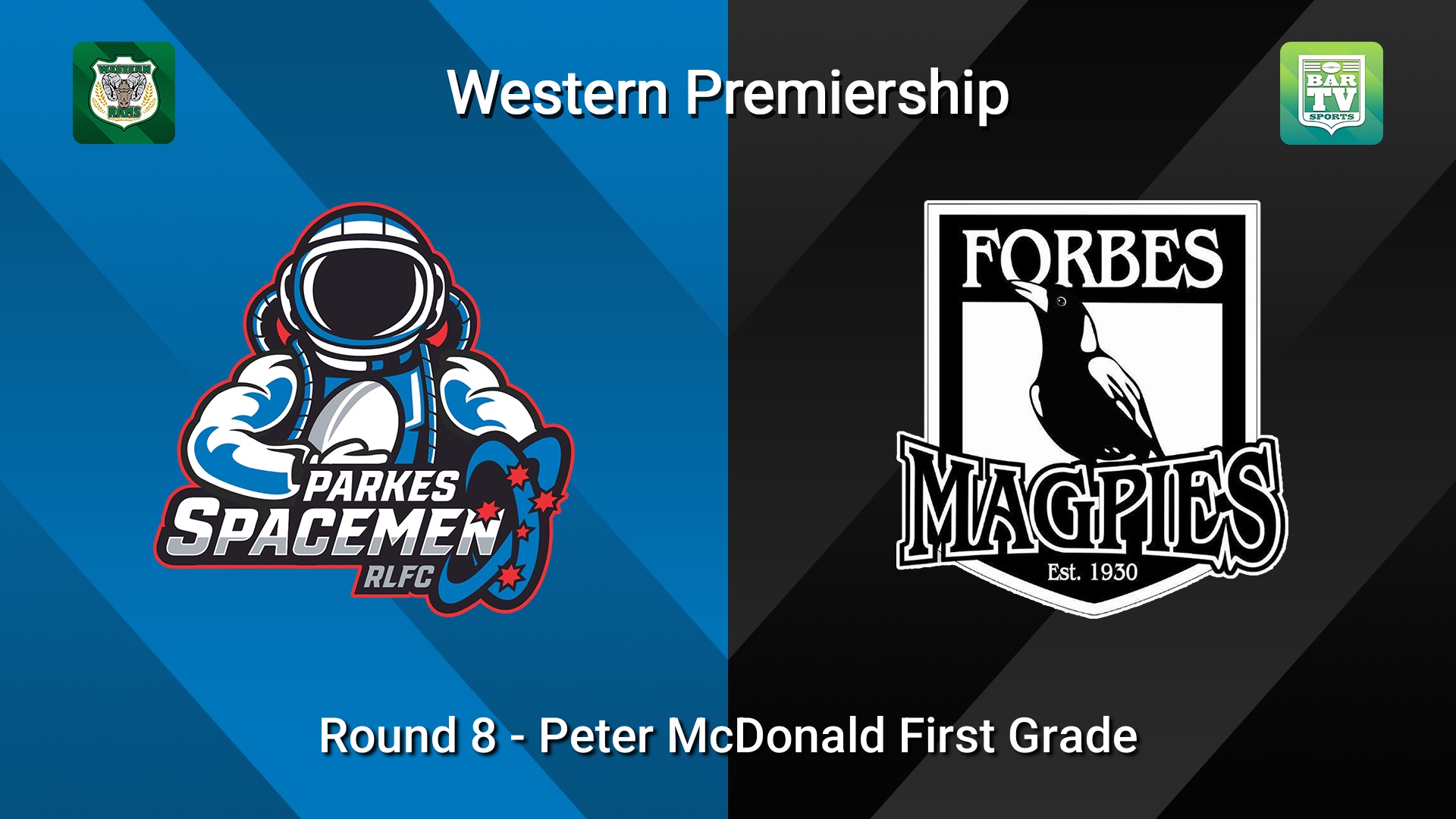 260607-video-Western Premiership Round 8 - Peter McDonald First Grade - Parkes Spacemen v Forbes Magpies Slate Image