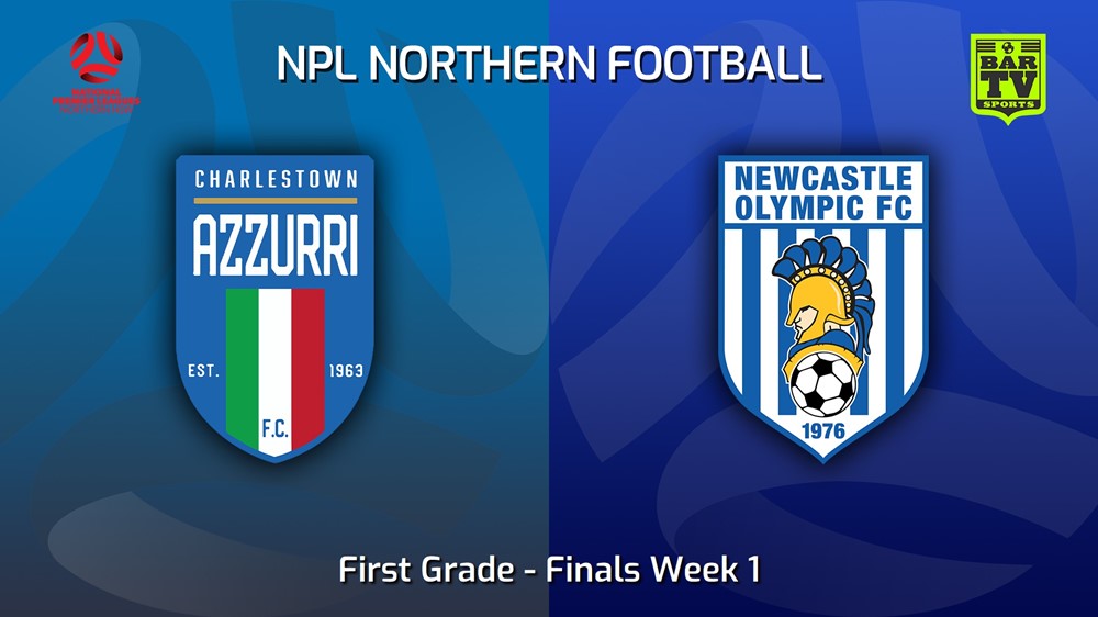 220910-NNSW NPLM Finals Week 1 - Charlestown Azzurri FC v Newcastle Olympic Slate Image
