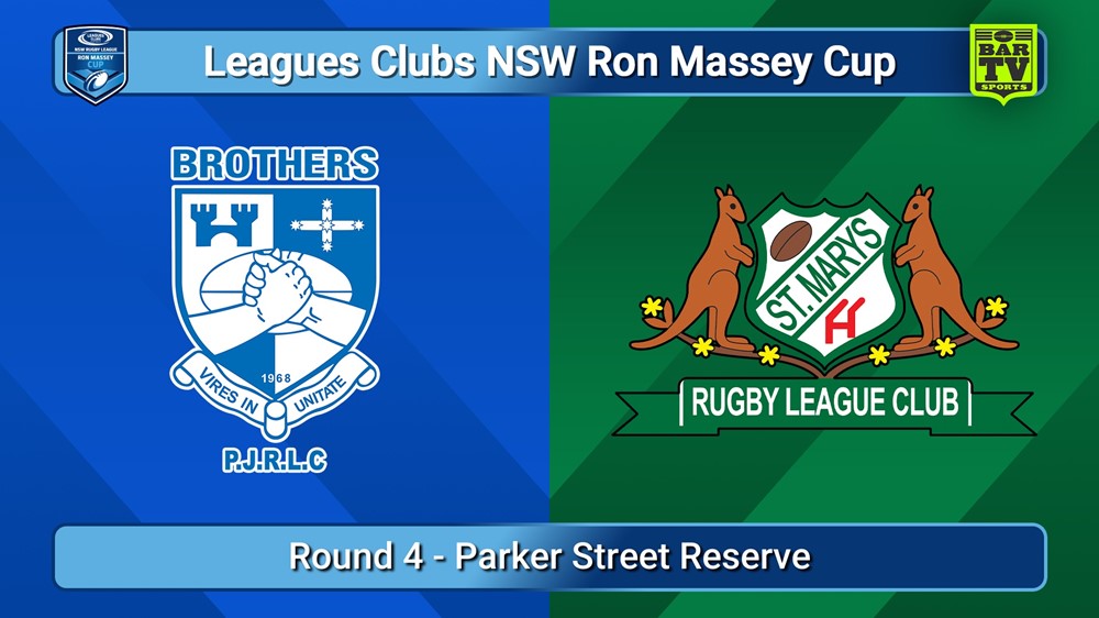 250405-video-Ron Massey Cup Round 4 - Brothers v St Marys Slate Image