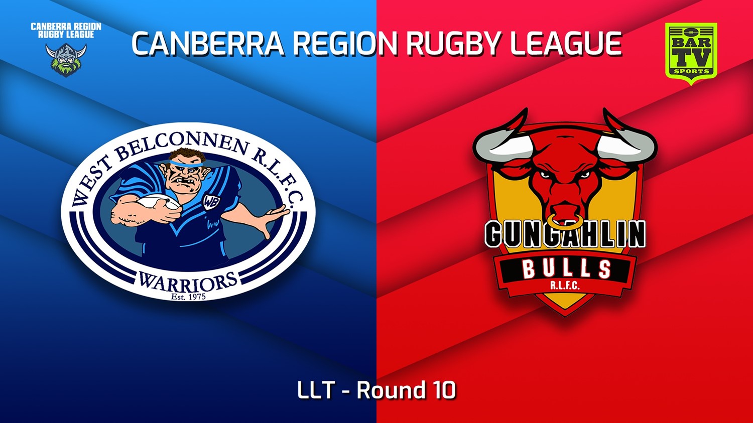 MINI GAME: Canberra Round 10 - LLT - West Belconnen Warriors v Gungahlin Bulls Slate Image