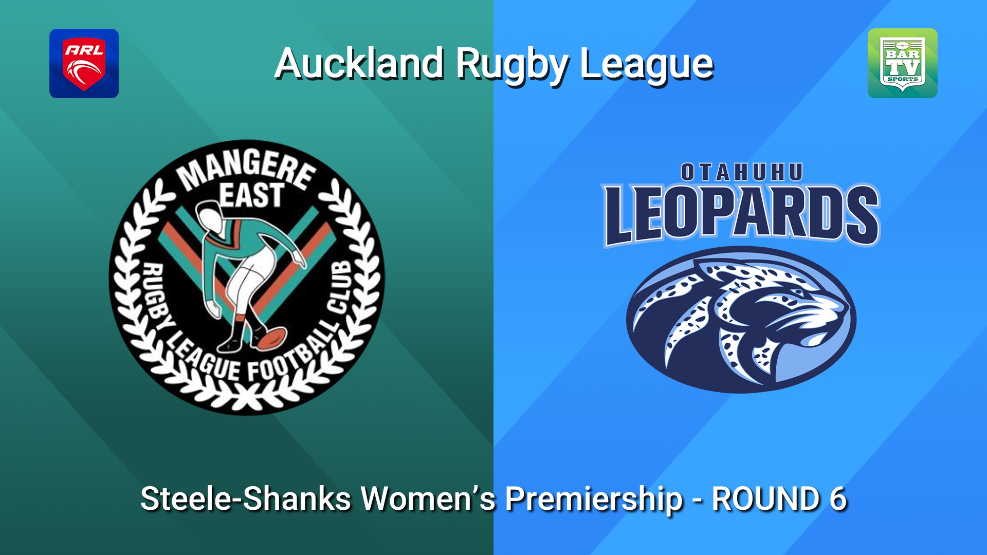 260530-video-Auckland RL ROUND 6 - Steele-Shanks Women’s Premiership - Mangere East Hawks v Otahuhu Leopards Slate Image
