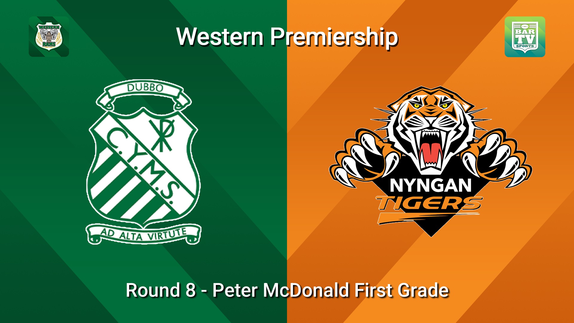 260614-video-Western Premiership Round 8 - Peter McDonald First Grade - Dubbo CYMS v Nyngan Tigers Slate Image