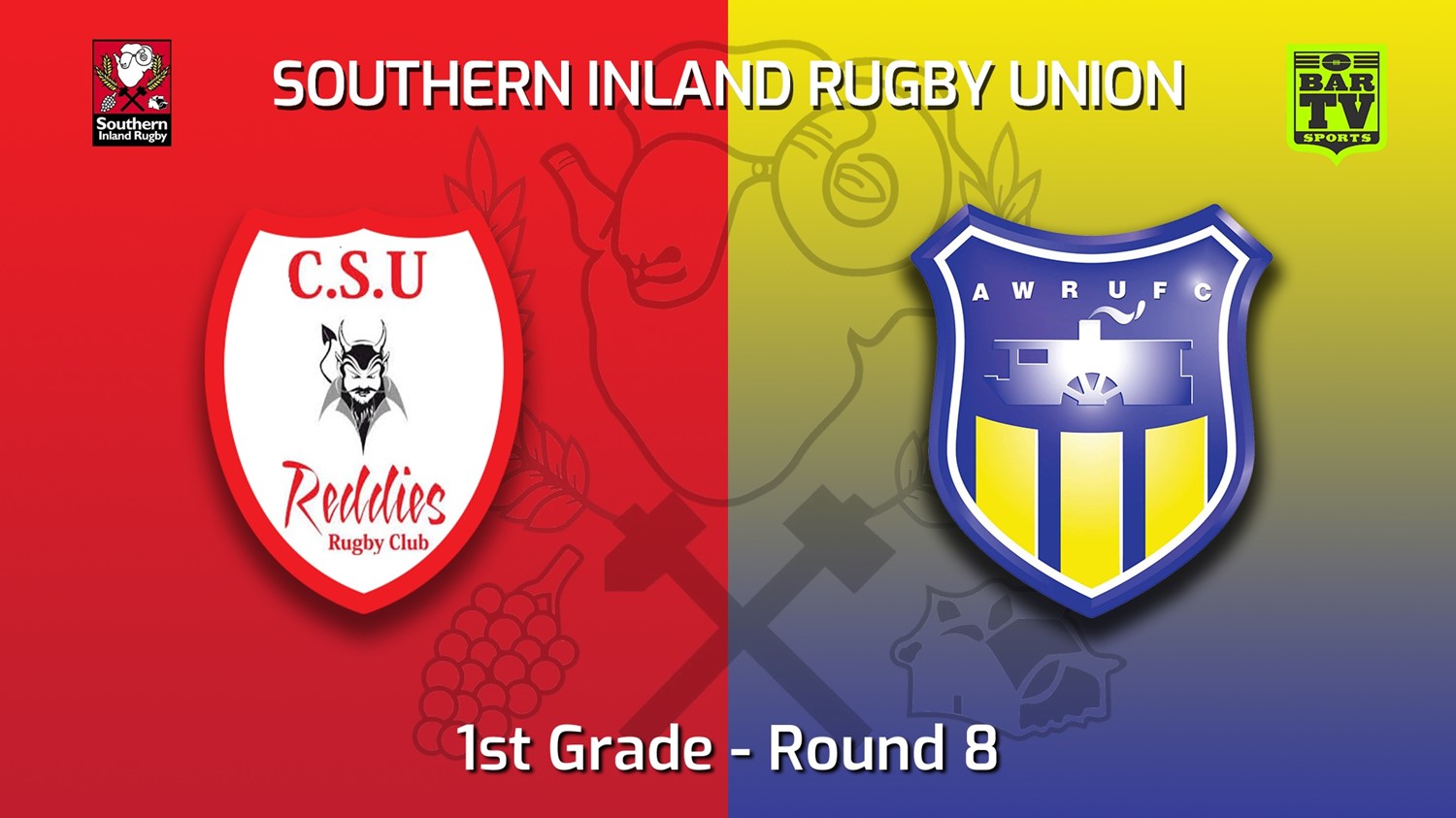 220528-Southern Inland Rugby Union Round 8 - 1st Grade - CSU Reddies v Albury Steamers Slate Image