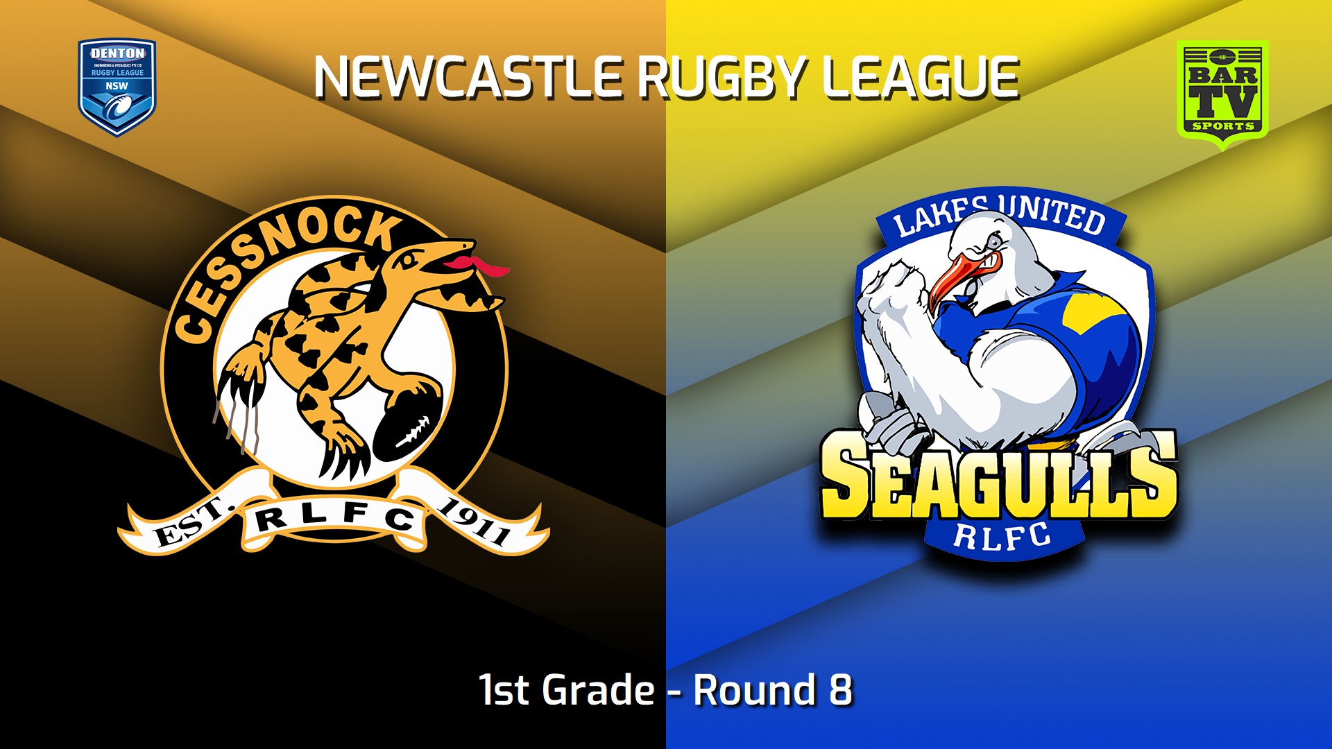 230520-Newcastle RL Round 8 - 1st Grade - Cessnock Goannas v Lakes United Seagulls Slate Image