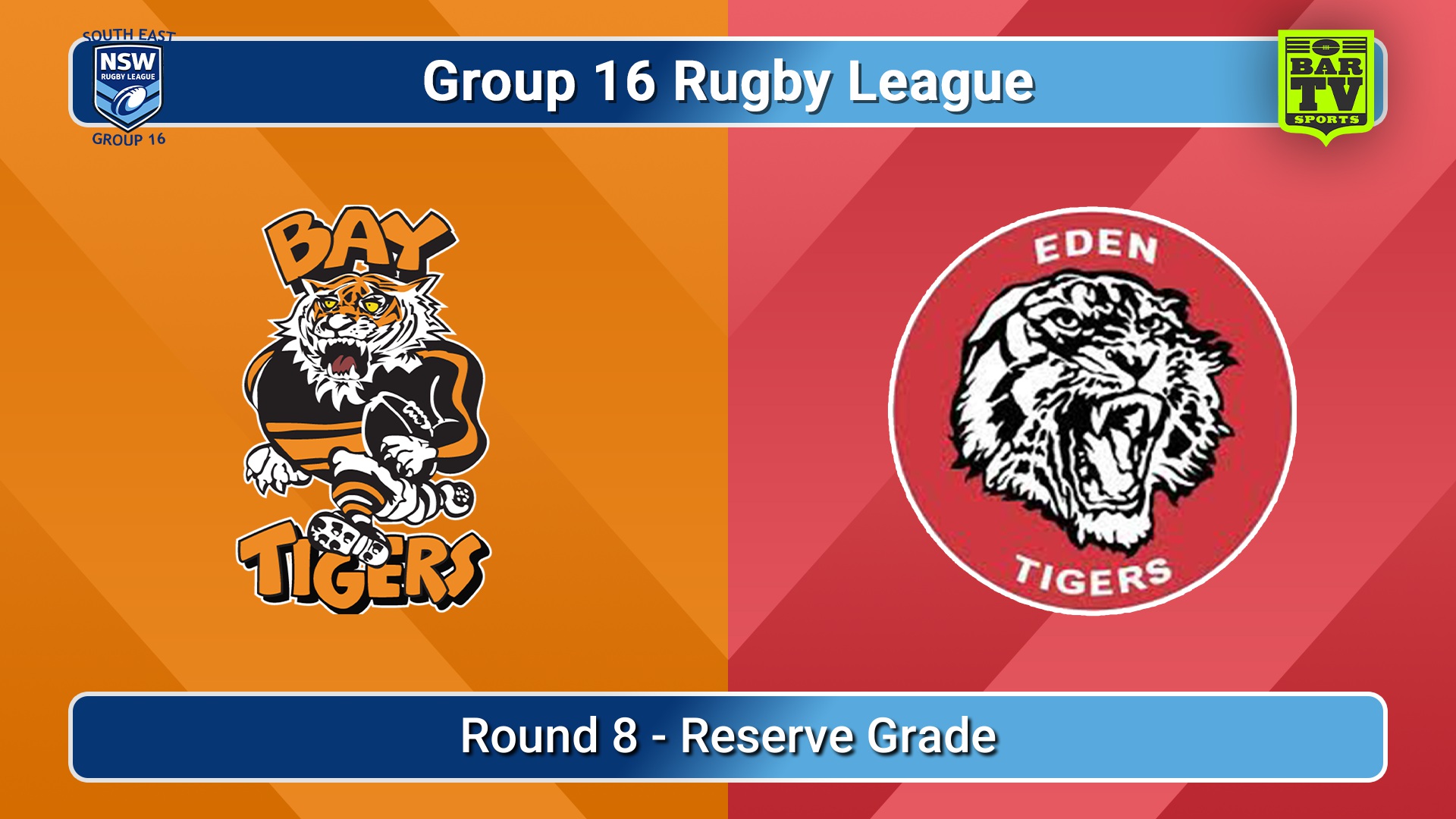 260621-video-Group 16 Rugby League  Round 8 - Reserve Grade - Bateman's Bay Tigers v Eden Tigers Slate Image