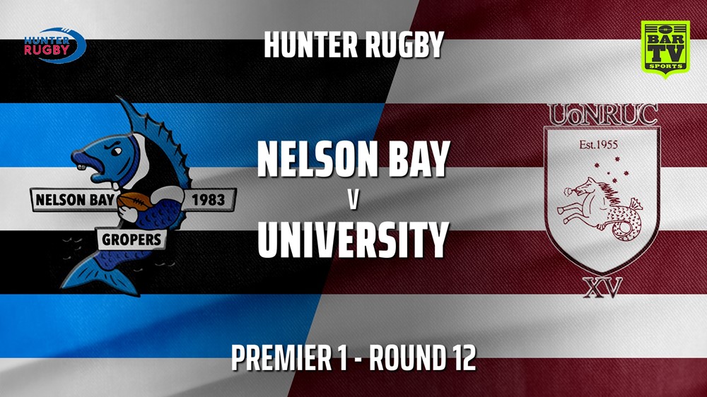 210710-Hunter Rugby Round 12 - Premier 1 - Nelson Bay Gropers v University Of Newcastle Slate Image