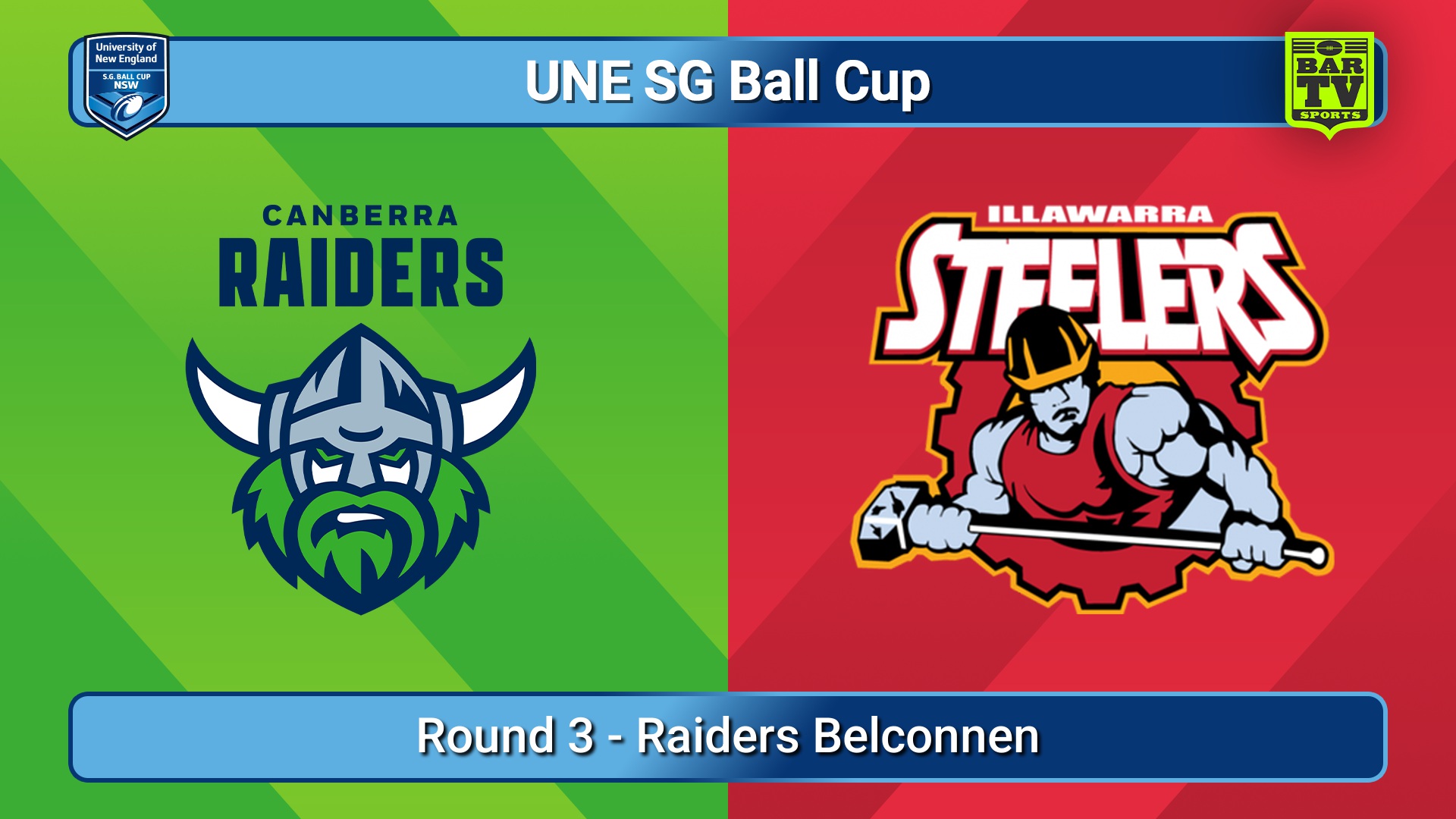 250215-video-UNE SG Ball Cup Round 3 - Canberra Raiders v Illawarra Steelers Slate Image