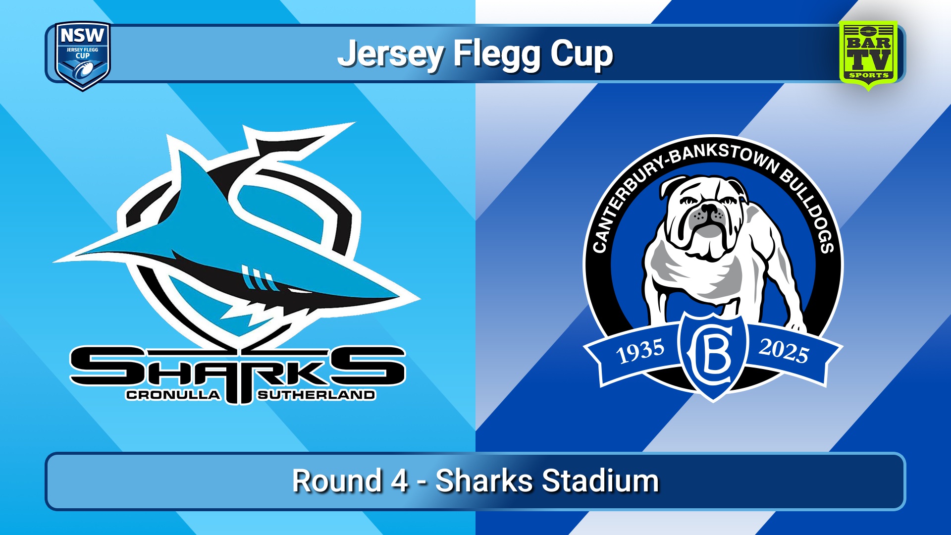 250329-video-Jersey Flegg Cup Round 4 - Cronulla-Sutherland Sharks v Canterbury-Bankstown Bulldogs Slate Image