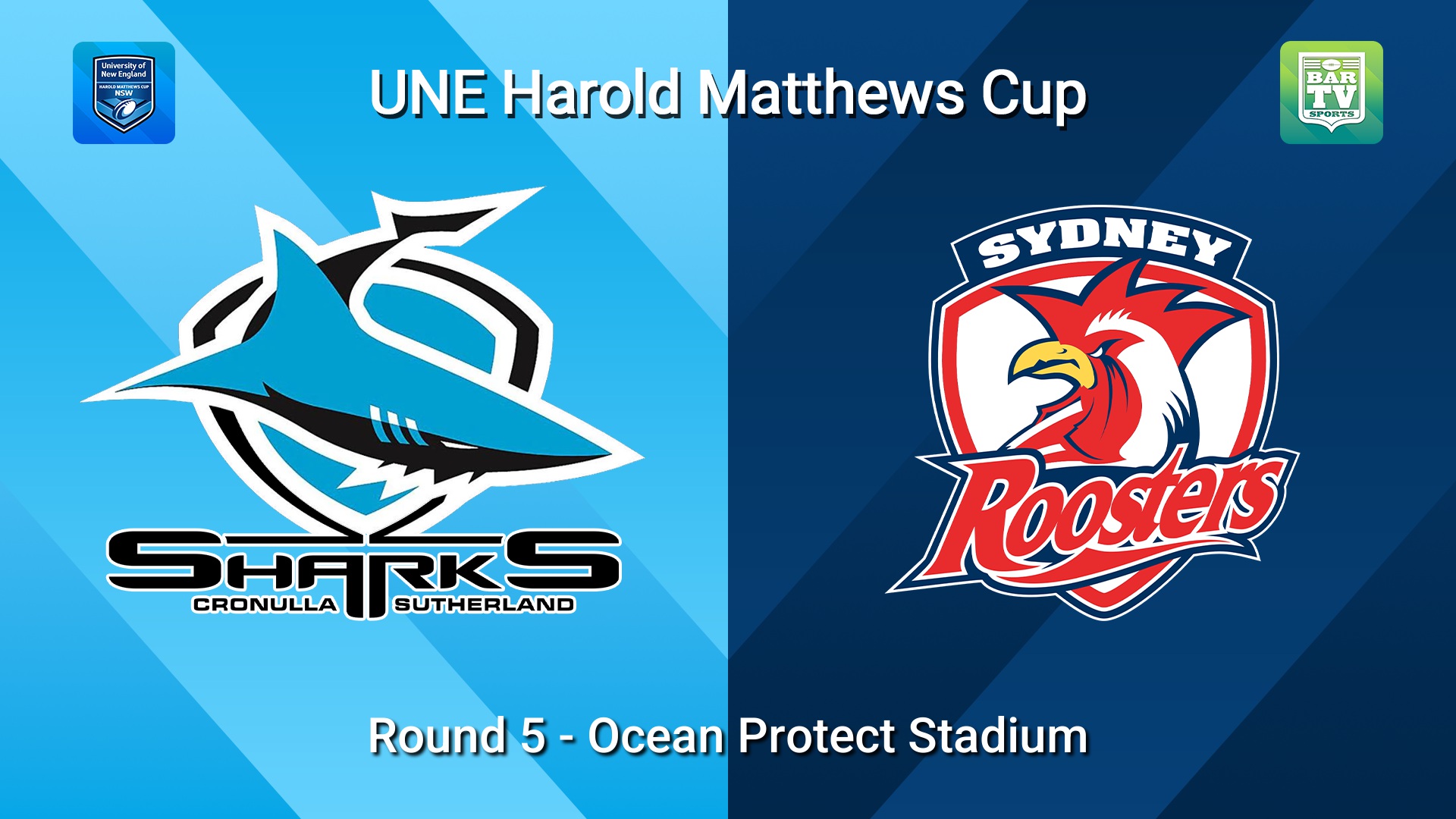 260307-video-UNE Harold Matthews Cup Round 5 - Cronulla-Sutherland Sharks v Sydney Roosters Slate Image