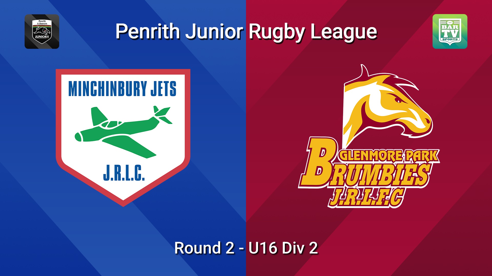260502-video-Penrith & District Junior Rugby League Round 2 - U16 Div 2 - Minchinbury v Glenmore Park Slate Image