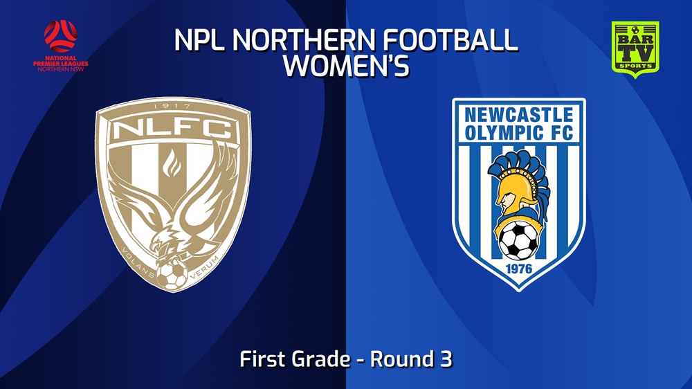 240310-NNSW NPLW Round 3 - New Lambton FC W v Newcastle Olympic FC W Slate Image