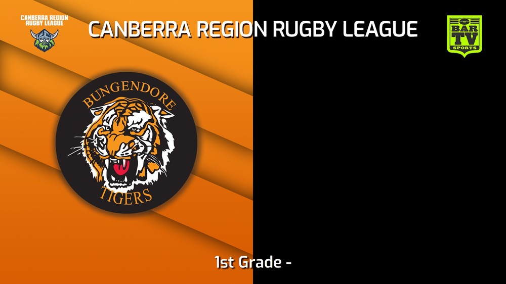230401-Canberra 1st Grade - Bungendore Tigers v Bateman's Bay Tigers Minigame Slate Image