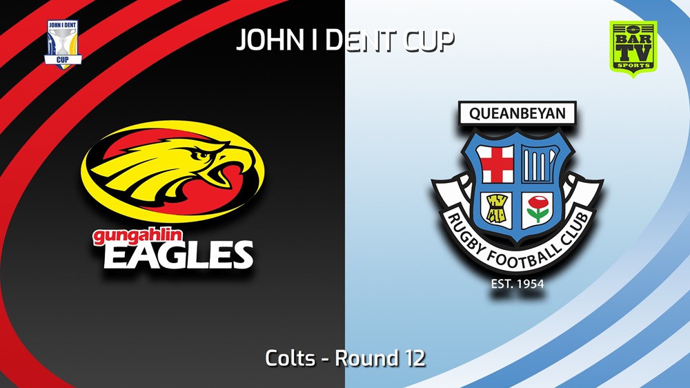 230701-John I Dent (ACT) Round 12 - Colts - Gungahlin Eagles v Queanbeyan Whites Slate Image
