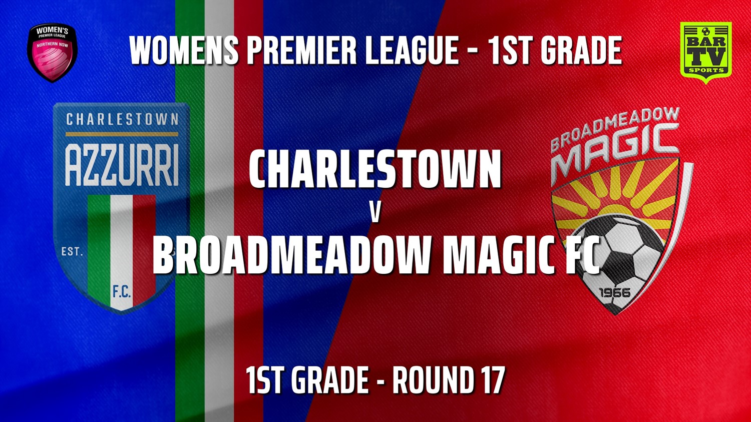 MINI GAME: NNSW Womens Round 17 - 1st Grade - Charlestown Azzurri FC (women) v Broadmeadow Magic FC (women) Slate Image