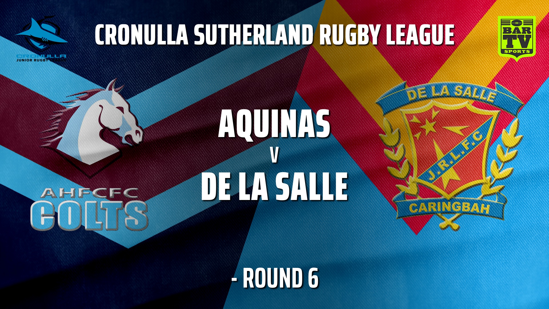 210606-Cronulla JRL - under 17s Round 6 - Aquinas Colts v De La Salle Slate Image