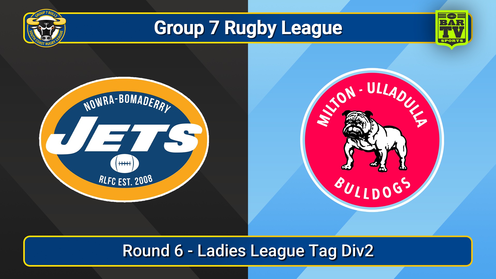 250518-video-South Coast Round 6 - Ladies League Tag Div2 - Nowra-Bomaderry  v Milton-Ulladulla Bulldogs Slate Image