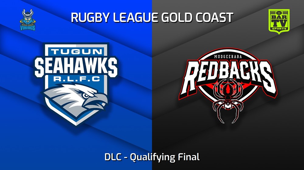 220828-Gold Coast Qualifying Final - DLC - Tugun Seahawks v Mudgeeraba Redbacks Minigame Slate Image