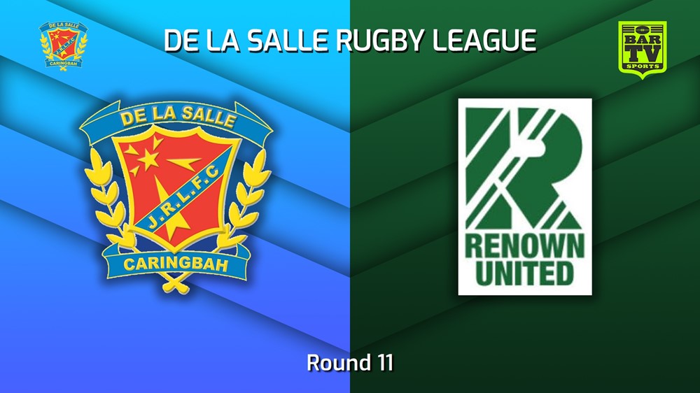 230701-De La Salle Round 11 - U13 Gold - De La Salle v Renown United Minigame Slate Image