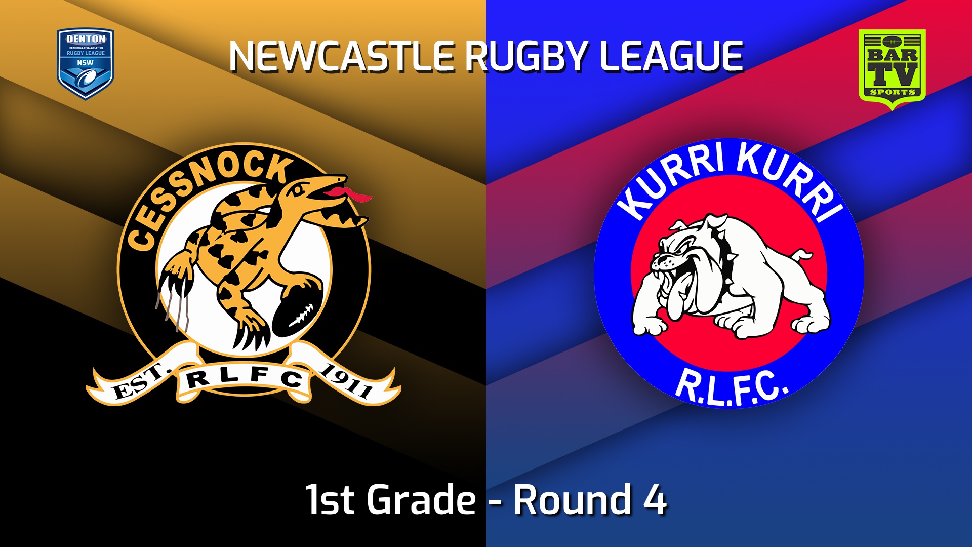 220414-Newcastle Round 4 - 1st Grade - Cessnock Goannas v Kurri Kurri Bulldogs Slate Image