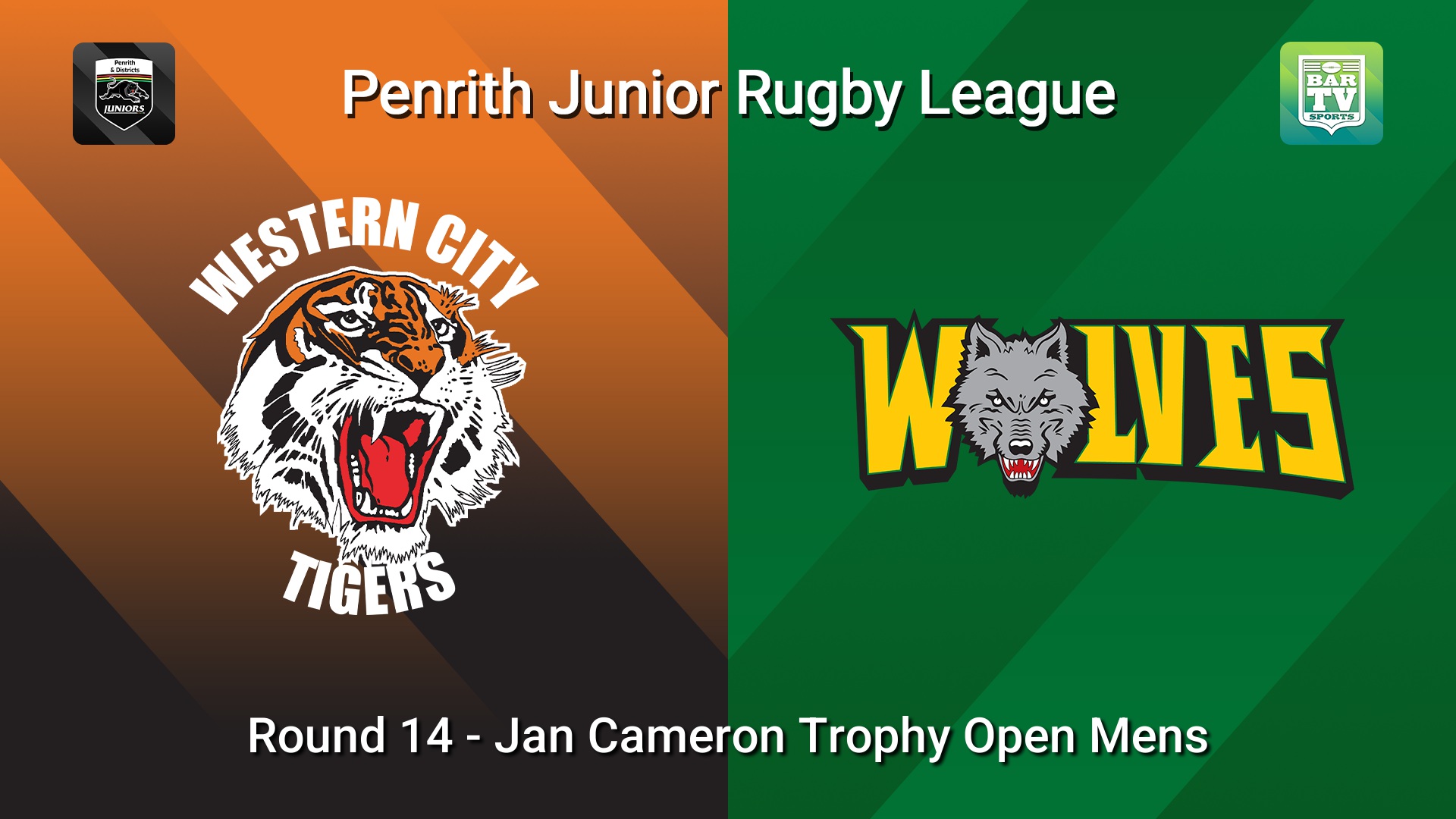 260809-video-Penrith & District Junior Rugby League Round 14 - Jan Cameron Trophy Open Mens - Western City Tigers v Windsor Wolves Slate Image