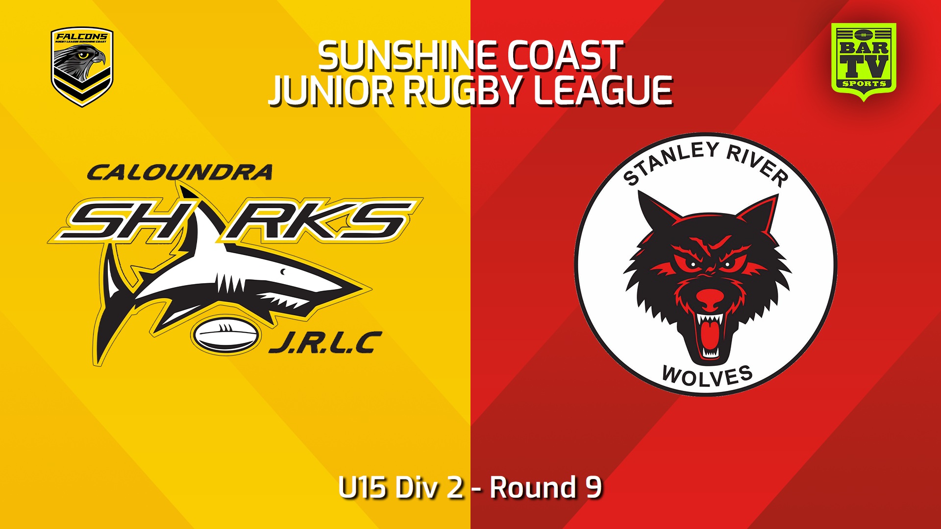 240531-video-Sunshine Coast Junior Rugby League Round 9 - U15 Div 2 - Caloundra Sharks JRL v Stanley River Wolves JRL Slate Image