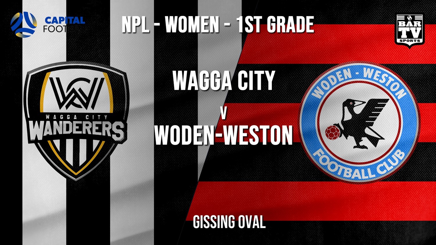 NPLW - Capital Wagga City Wanderers FC (women) v Woden-Weston FC (women) Minigame Slate Image