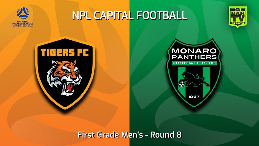 230527-Capital NPL Round 8 - Tigers FC v Monaro Panthers Slate Image