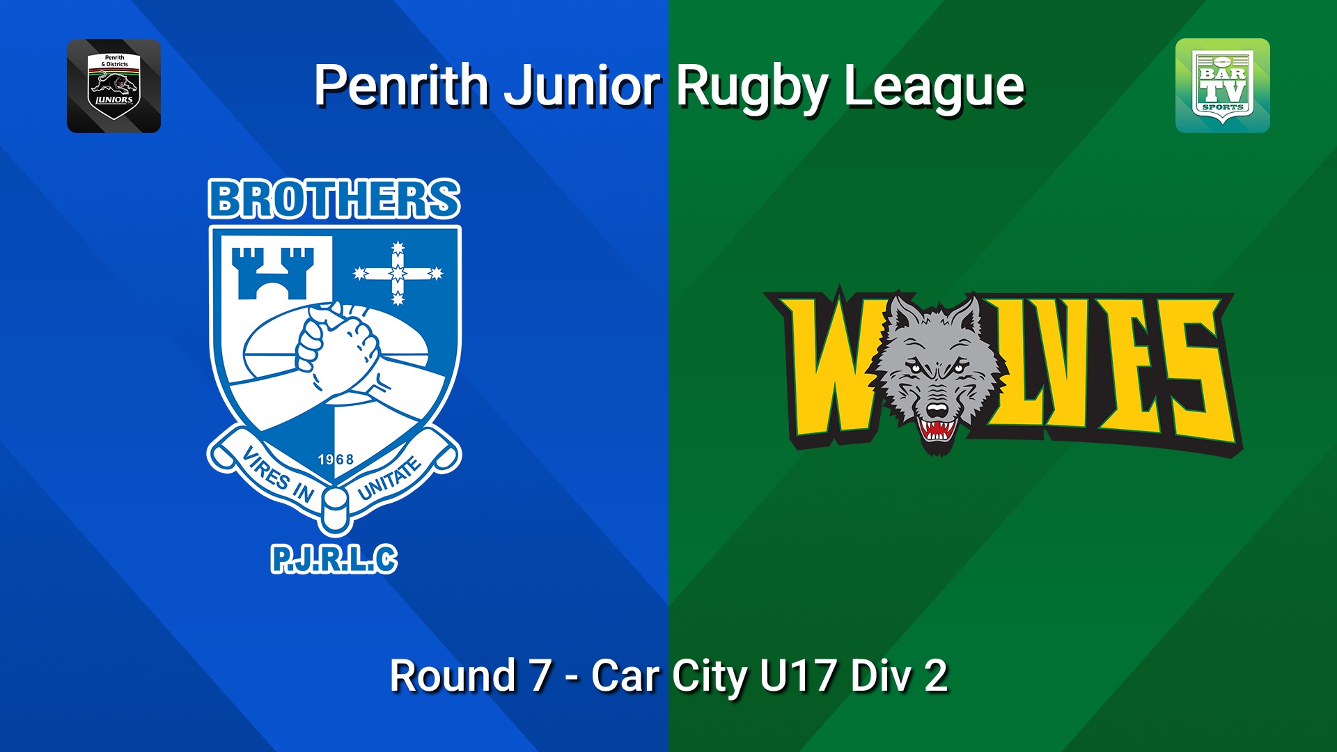 260613-video-Penrith & District Junior Rugby League Round 7 - Car City U17 Div 2 - Brothers v Windsor Wolves Slate Image