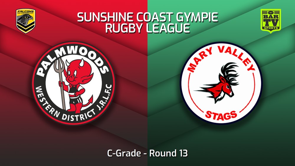 230715-Sunshine Coast RL Round 13 - C-Grade - Palmwoods Devils v Mary Valley Stags Minigame Slate Image