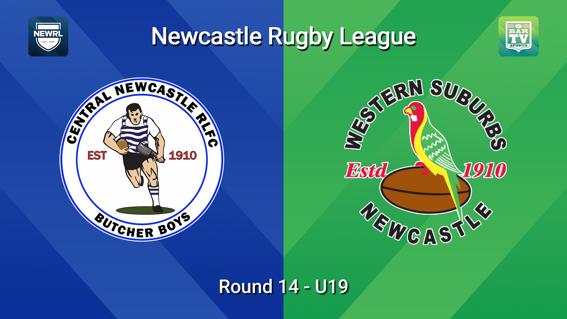 260719-video-Newcastle RL Round 14 - U19 - Central Newcastle v Western Suburbs Rosellas Slate Image