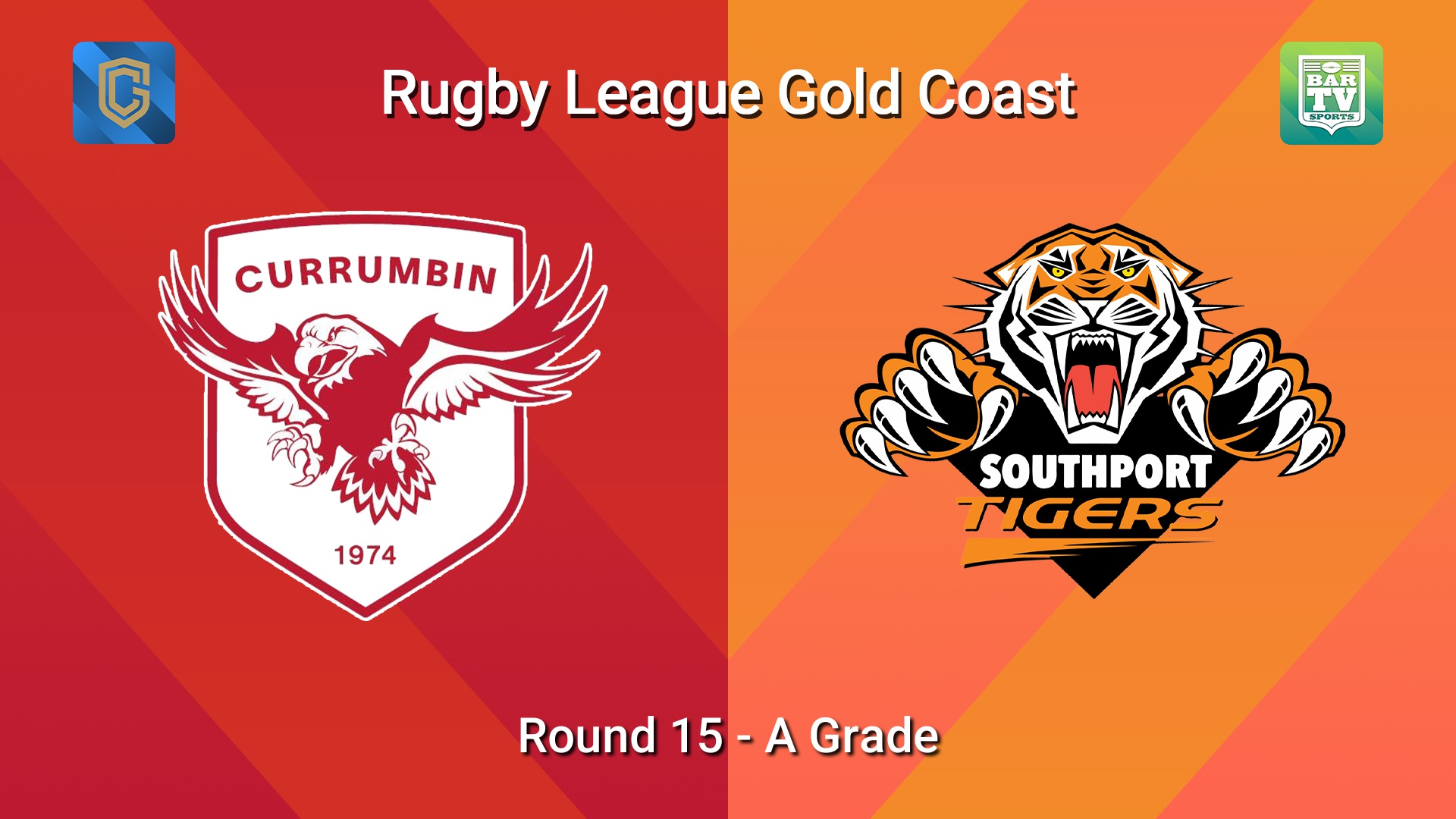 260712-video-Gold Coast Round 15 - A Grade - Currumbin Eagles v Southport Tigers Slate Image
