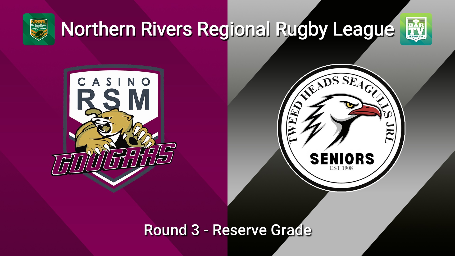 260426-video-Northern Rivers Round 3 - Reserve Grade - Casino RSM Cougars v Tweed Heads Slate Image