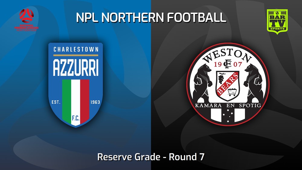 230416-NNSW NPLM Res Round 7 - Charlestown Azzurri FC Res v Weston Workers FC Res Minigame Slate Image