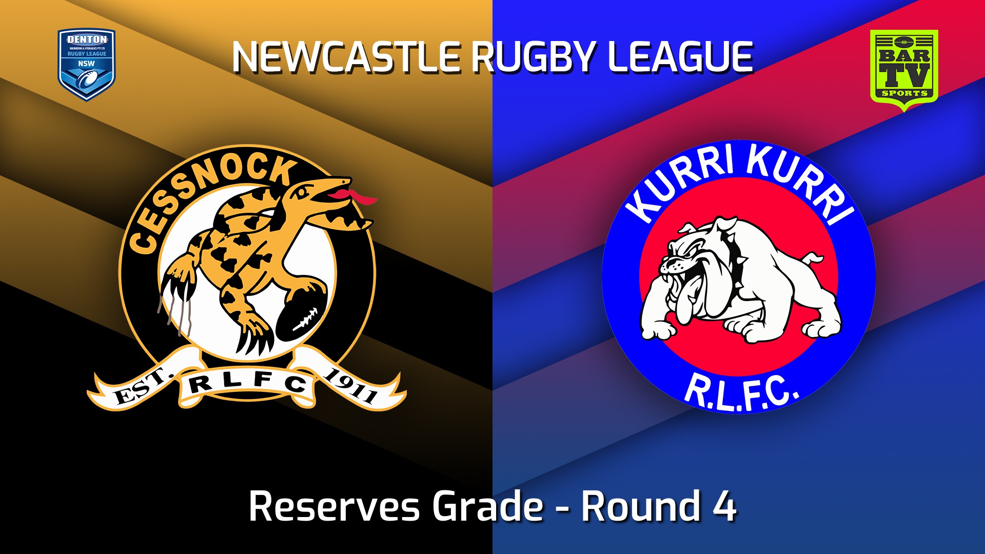 220414-Newcastle Round 4 - Reserve Grade - Cessnock Goannas v Kurri Kurri Bulldogs Slate Image