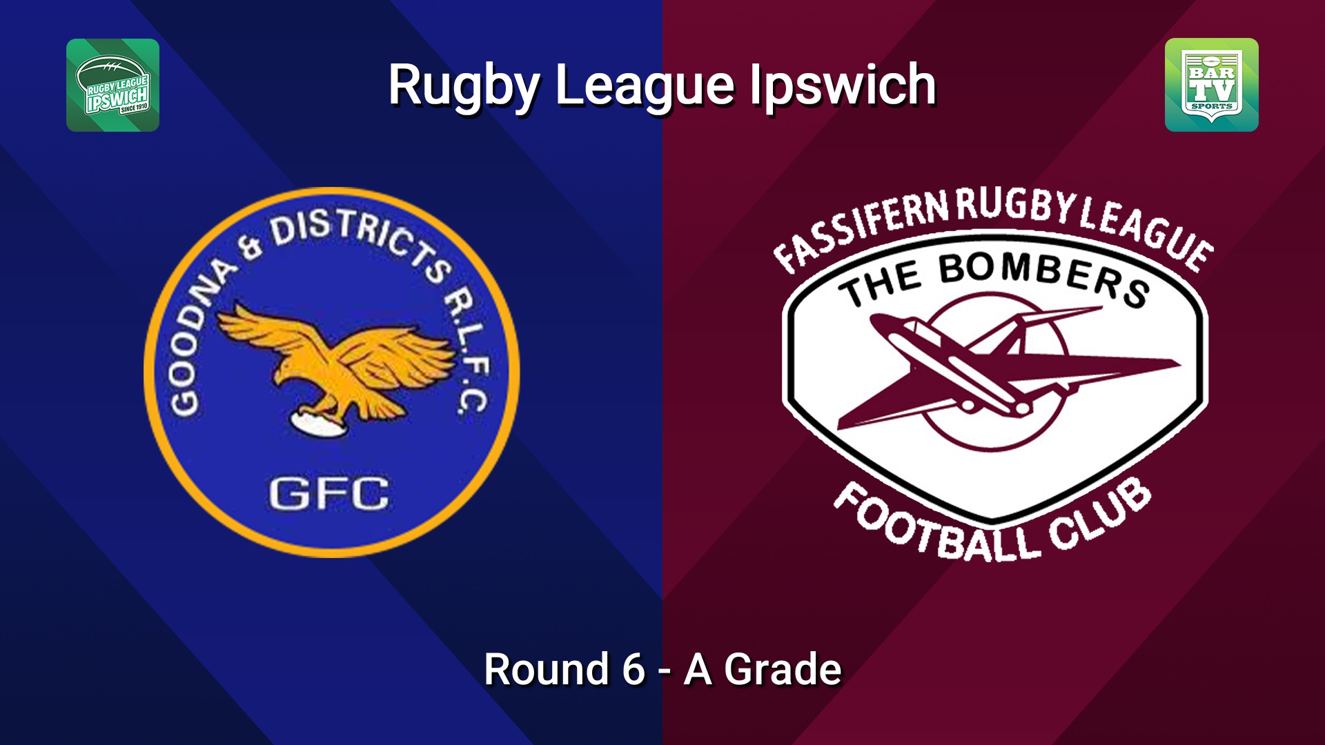 260509-video-Rugby League Ipswich Round 6 - A Grade - Goodna v Fassifern Bombers Slate Image
