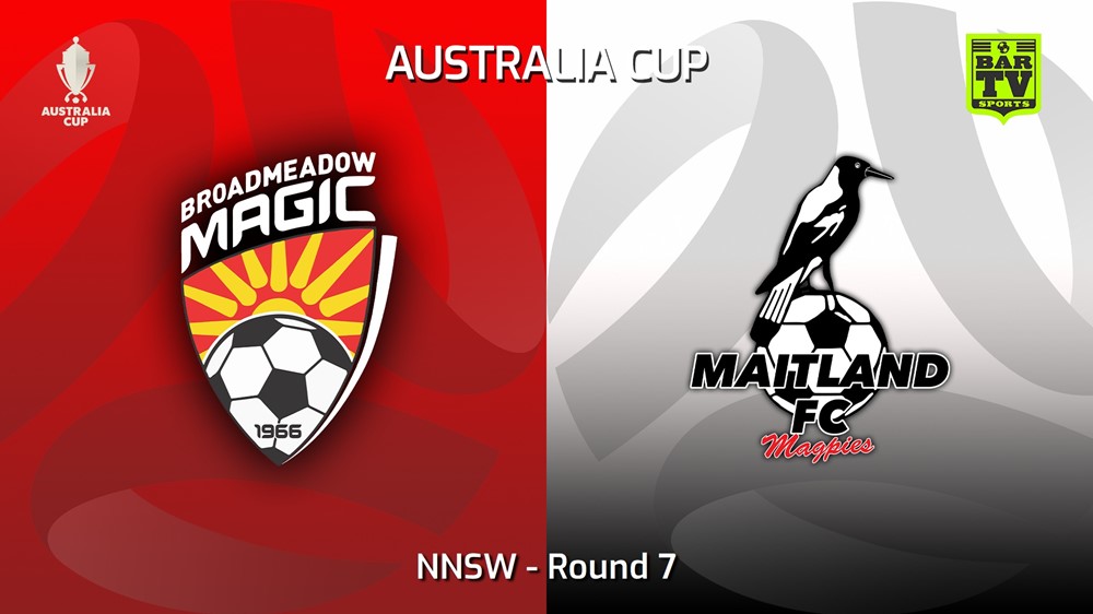 230621-Australia Cup Qualifying Northern NSW Round 7 - Broadmeadow Magic v Maitland FC Slate Image