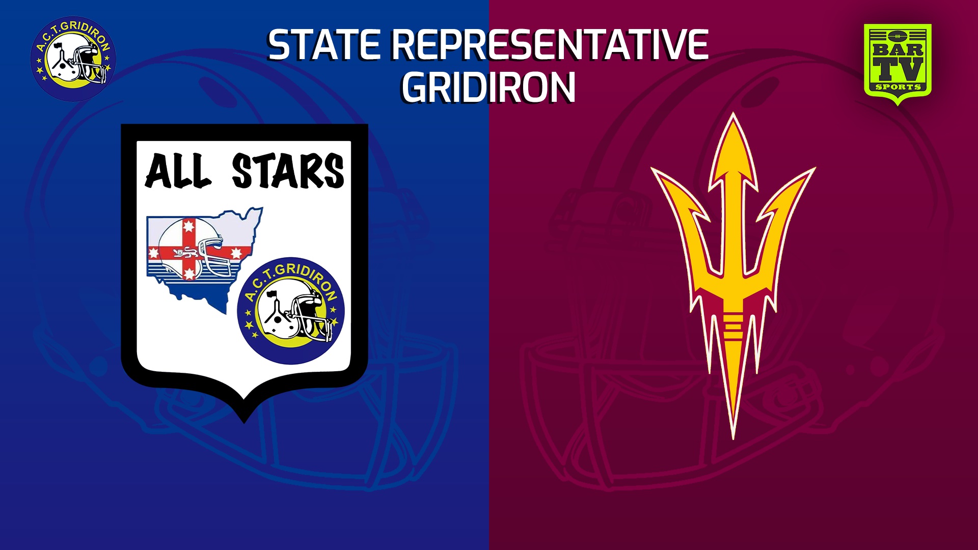240622-video-State Representative Gridiron Junior ACTNSW Allstars v Junior QLD Sundevils Slate Image