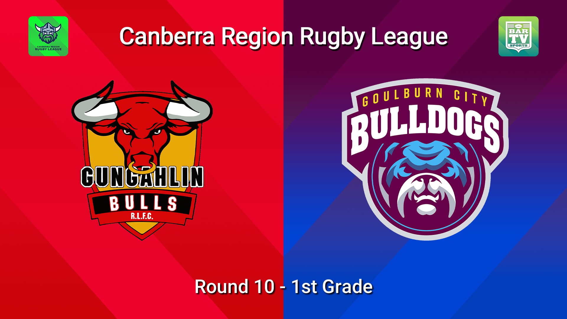 260627-video-Canberra Round 10 - 1st Grade - Gungahlin Bulls v Goulburn City Bulldogs Slate Image