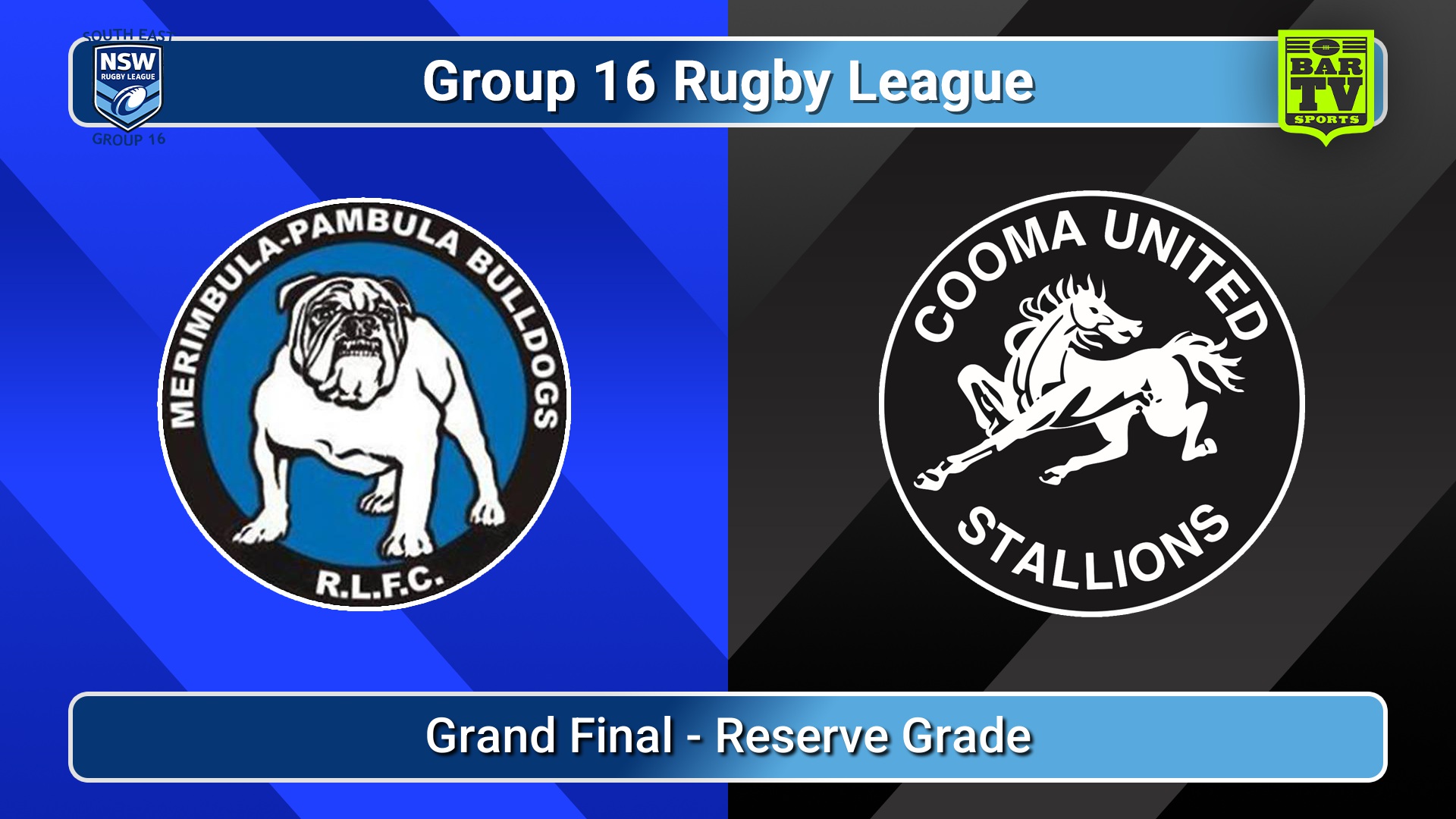 260906-video-Group 16 Rugby League  Grand Final - Reserve Grade - Merimbula-Pambula Bulldogs v Cooma Stallions Slate Image
