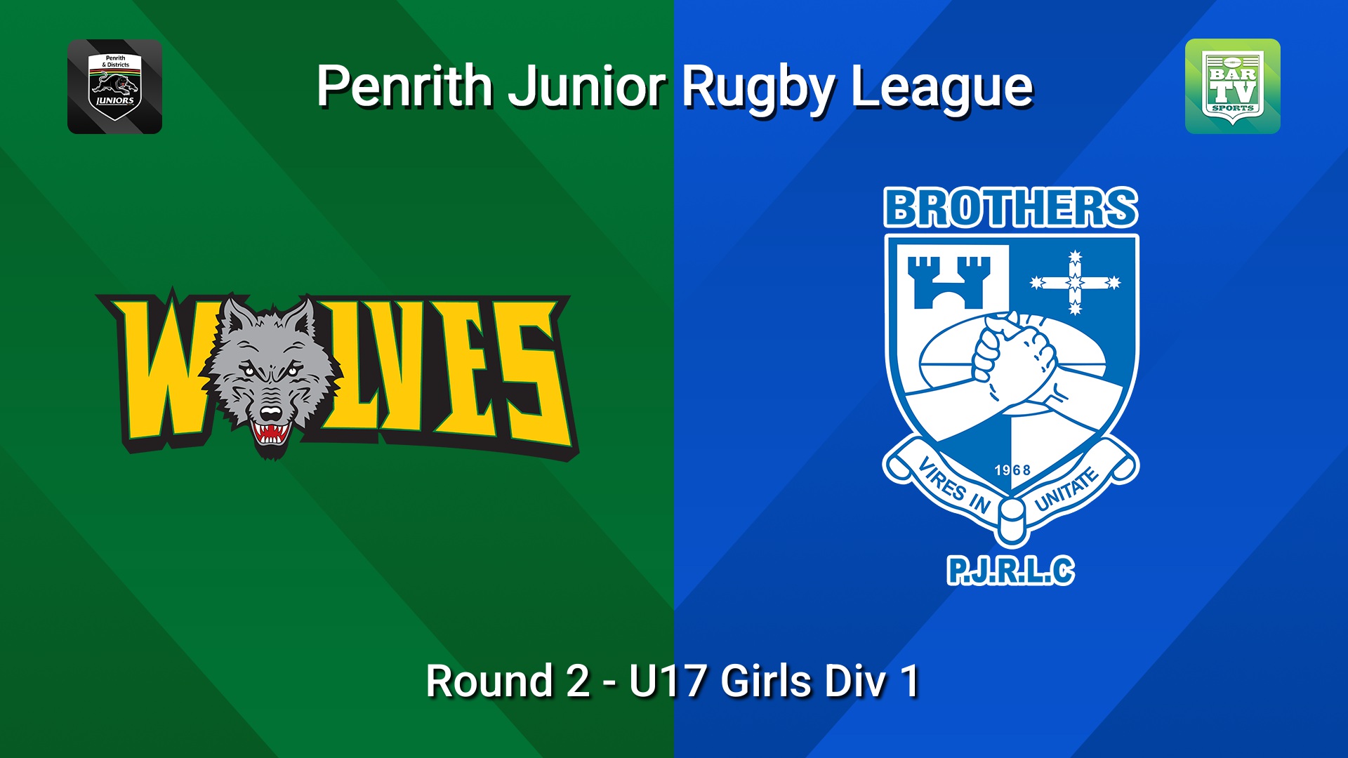 260502-video-Penrith & District Junior Rugby League Round 2 - U17 Girls Div 1 - Windsor Wolves v Brothers Slate Image