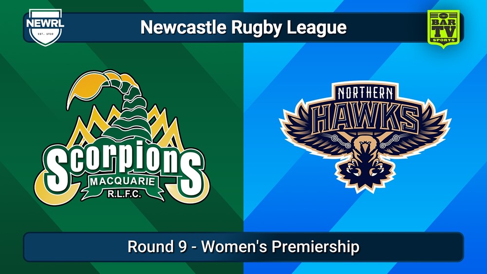 250614-video-Newcastle RL Round 9 - Women's Premiership - Macquarie Scorpions v Northern Hawks Slate Image